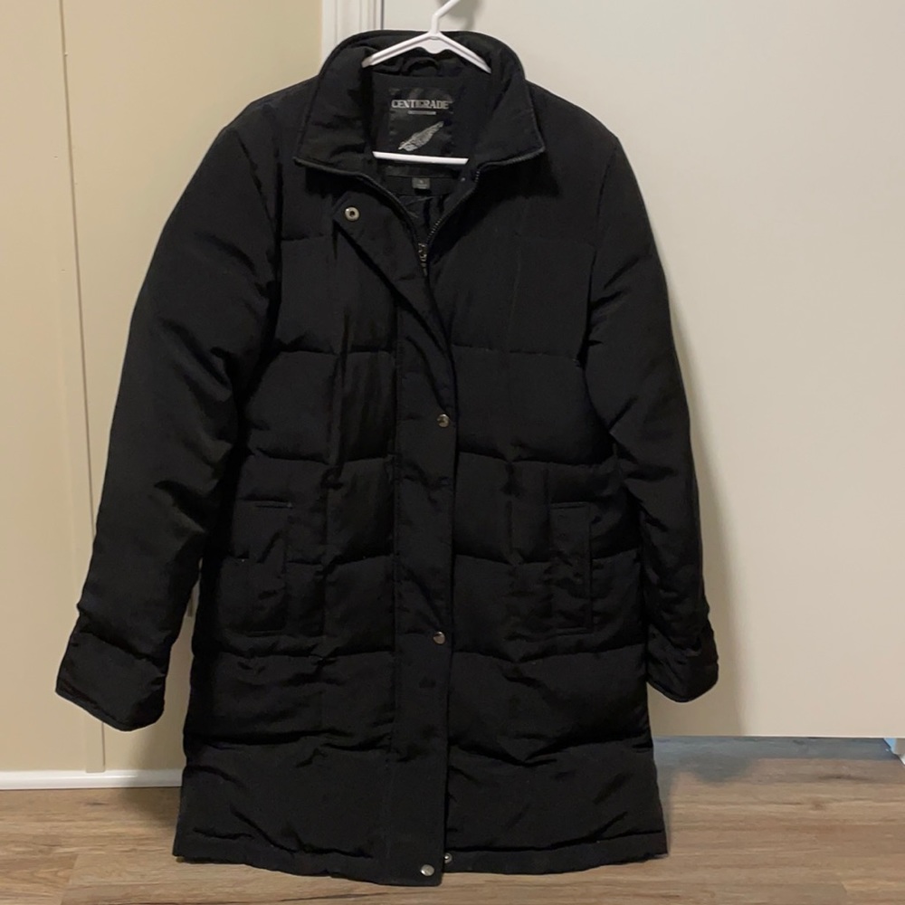 QVC Centigrade Down Feather Winter Parka Jacket Size Small
